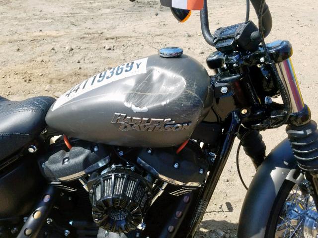 1HD1YJJ2XKB045858 - 2019 HARLEY-DAVIDSON FXBB GRAY photo 9