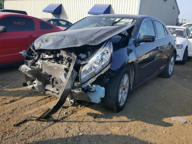 1G11C5SA9DF274596 - 2013 CHEVROLET MALIBU 1LT BLACK photo 2