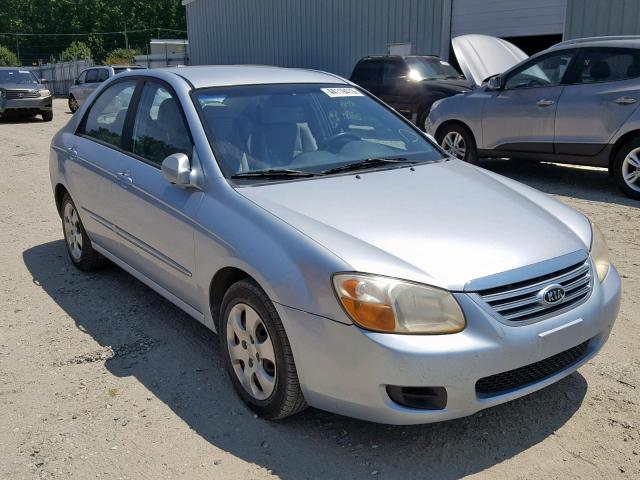 KNAFE121875419845 - 2007 KIA SPECTRA EX SILVER photo 1