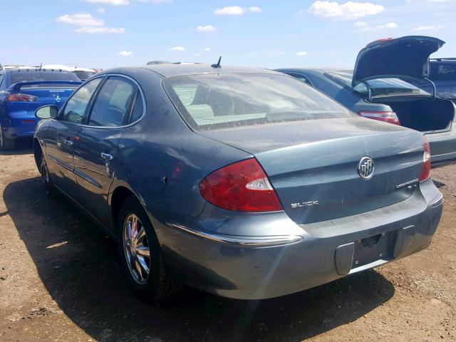 2G4WD582661127197 - 2006 BUICK LACROSSE C TEAL photo 3