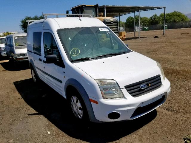 NM0LS7BN2AT039615 - 2010 FORD TRANSIT CO WHITE photo 1