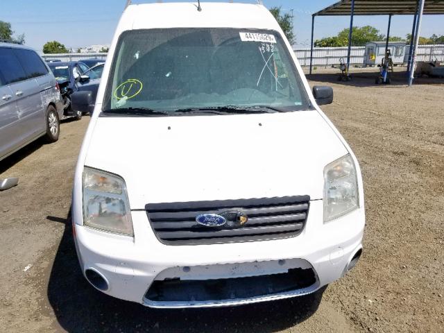 NM0LS7BN2AT039615 - 2010 FORD TRANSIT CO WHITE photo 9