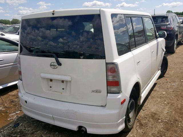 JTLKT324X64107760 - 2006 TOYOTA SCION XB Ақ фото 4