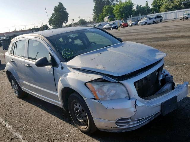 1B3HB28BX7D541088 - 2007 DODGE CALIBER SILVER photo 1