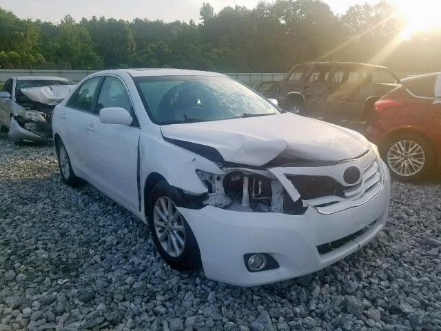 4T4BF3EK6BR125018 - 2011 TOYOTA CAMRY BASE WHITE photo 1