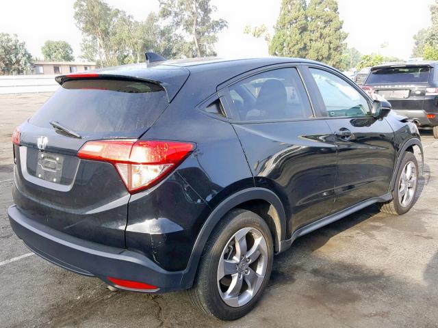 3CZRU5H50GM747964 - 2016 HONDA HR-V EX BLACK photo 4