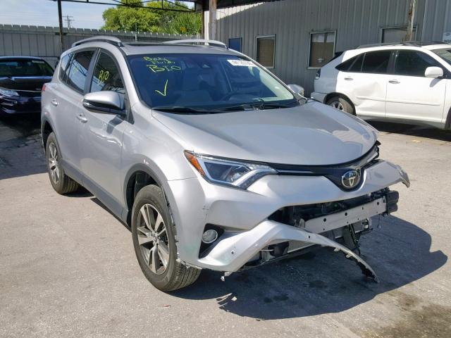 JTMWFREV9JJ169821 - 2018 TOYOTA RAV4 ADVEN SILVER photo 1