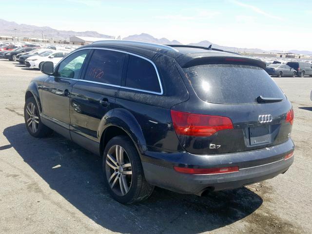 WA1BY74L58D040149 - 2008 AUDI Q7 3.6 QUA BLACK photo 3