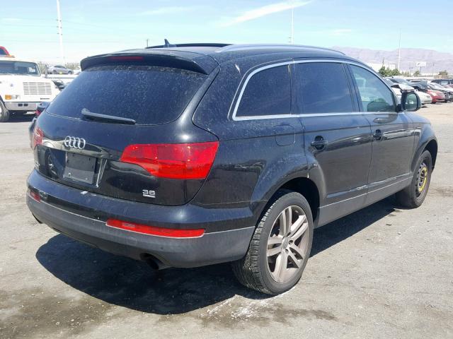 WA1BY74L58D040149 - 2008 AUDI Q7 3.6 QUA BLACK photo 4