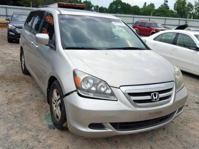 5FNRL38795B023206 - 2005 HONDA ODYSSEY EX SILVER photo 1