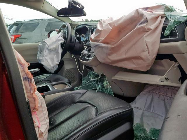 2C4RC1GG2JR185506 - 2018 CHRYSLER PACIFICA L BURGUNDY photo 5