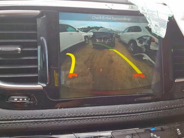 2C4RC1GG2JR185506 - 2018 CHRYSLER PACIFICA L BURGUNDY photo 9