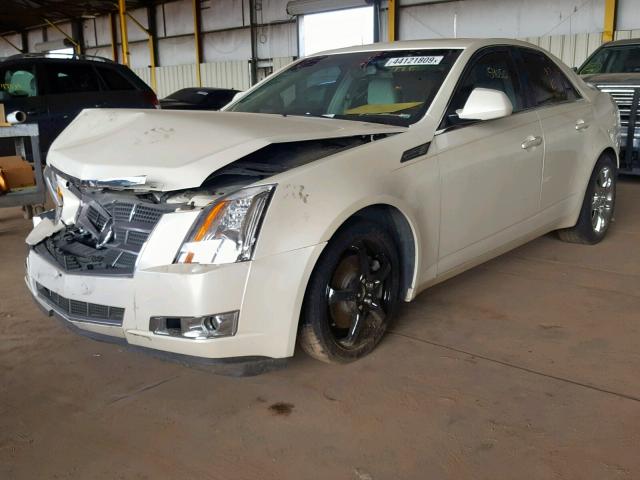 1G6DV57V490168077 - 2009 CADILLAC CTS HI FEA WHITE photo 2