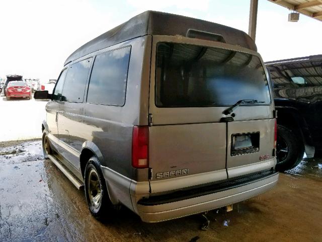 1GKDM19W01B503900 - 2001 GMC SAFARI XT GRAY photo 3