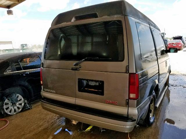 1GKDM19W01B503900 - 2001 GMC SAFARI XT GRAY photo 4