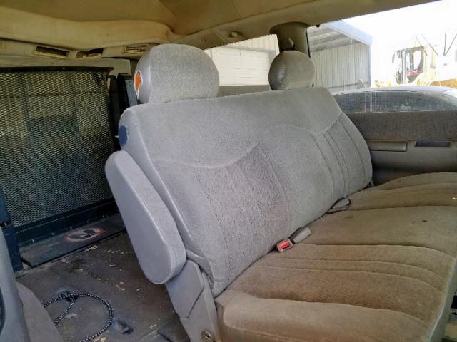 1GKDM19W01B503900 - 2001 GMC SAFARI XT GRAY photo 6