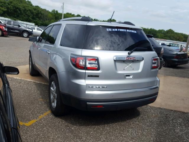 1GKKRNED8FJ390344 - 2015 GMC ACADIA SLE SILVER photo 3