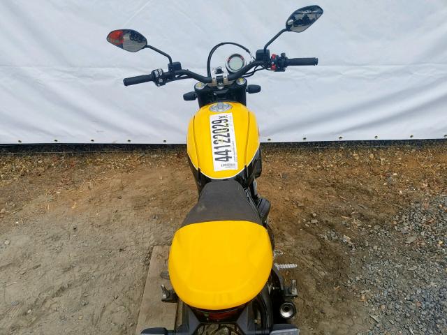 ML0KAFPMXKT015771 - 2019 DUCATI SCRAMBLER YELLOW photo 13