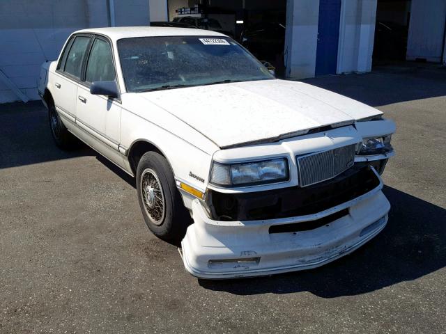 1G4NC54D5LM004416 - 1990 BUICK SKYLARK CU WHITE photo 1