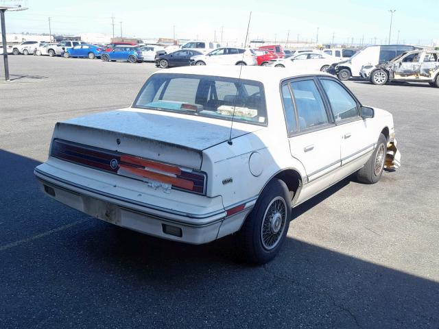 1G4NC54D5LM004416 - 1990 BUICK SKYLARK CU WHITE photo 4