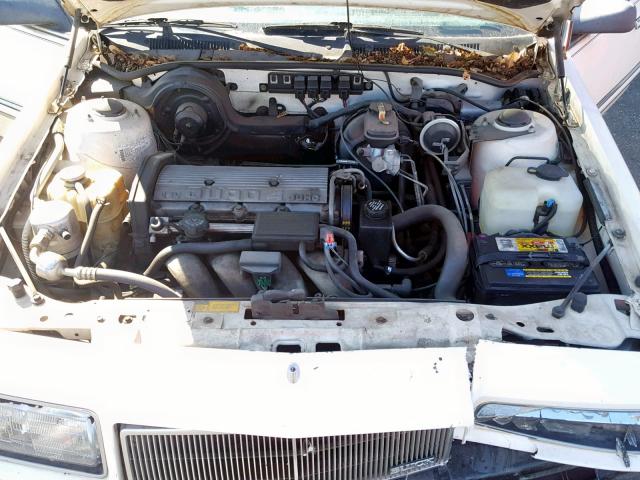 1G4NC54D5LM004416 - 1990 BUICK SKYLARK CU WHITE photo 7