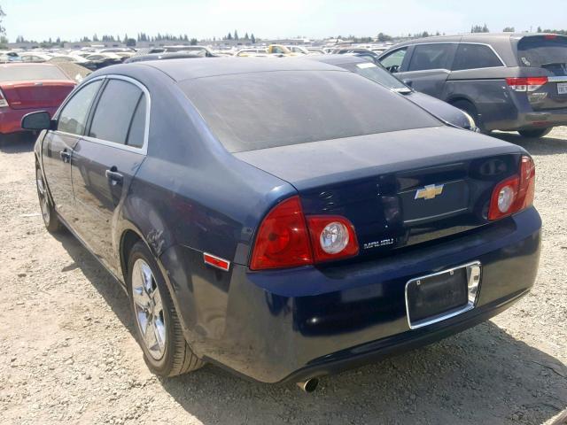 1G1ZC5EB5AF253358 - 2010 CHEVROLET MALIBU 1LT 蓝色 照片 3