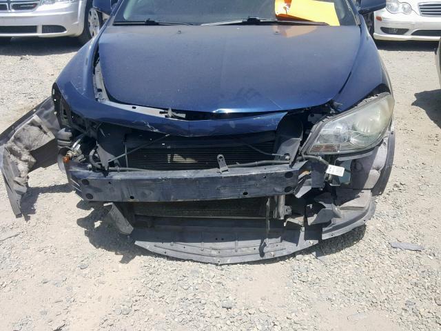 1G1ZC5EB5AF253358 - 2010 CHEVROLET MALIBU 1LT 蓝色 照片 9