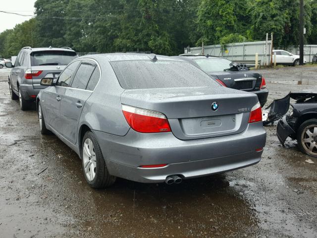 WBANV13529C153122 - 2009 BMW 528 XI GRAY photo 3