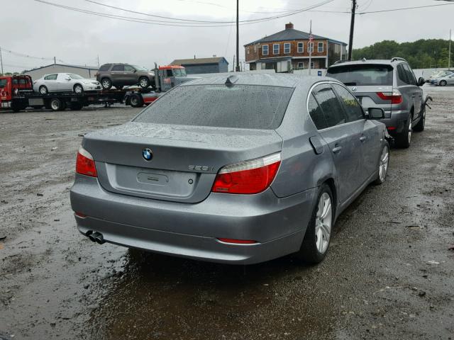 WBANV13529C153122 - 2009 BMW 528 XI GRAY photo 4