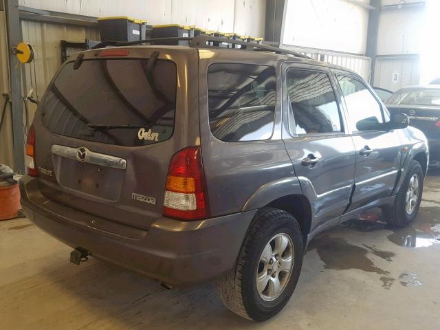 4F2CZ061X3KM53862 - 2003 MAZDA TRIBUTE ES გრაფიტი ფოტო 4