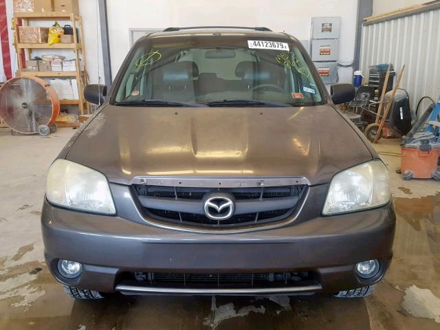 4F2CZ061X3KM53862 - 2003 MAZDA TRIBUTE ES გრაფიტი ფოტო 9