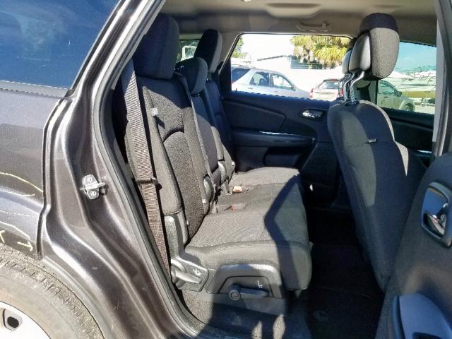 3C4PDCAB2JT242684 - 2018 DODGE JOURNEY SE GRAY photo 6