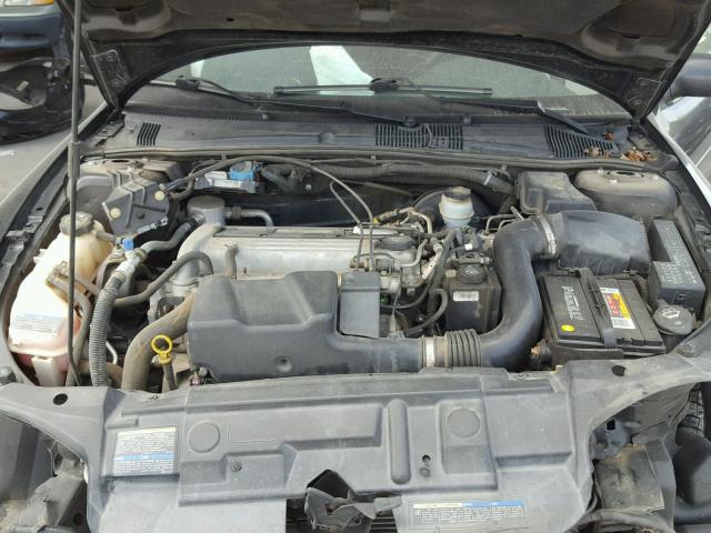 1G1JF12F157123615 - 2005 CHEVROLET CAVALIER L BLACK photo 7