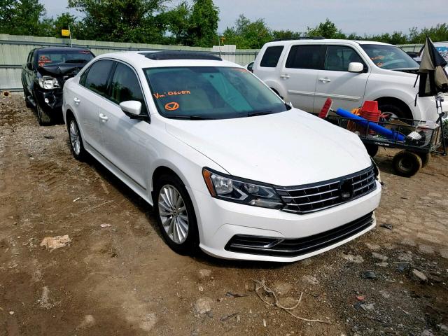 1VWBS7A39GC060871 - 2016 VOLKSWAGEN PASSAT SE WHITE photo 1