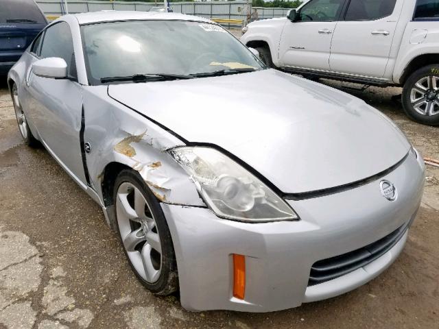 JN1BZ34D58M705476 - 2008 NISSAN 350Z COUPE SILVER photo 1