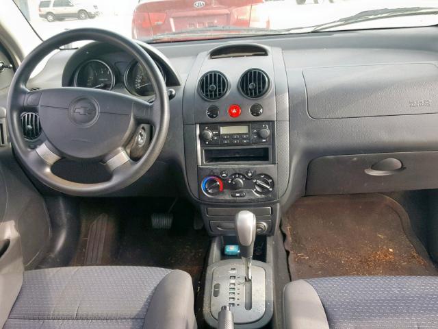 KL1TD666X8B264026 - 2008 CHEVROLET AVEO BASE Ақ фото 9