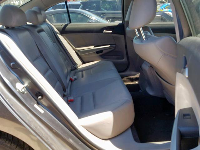 JHMCP26838C007521 - 2008 HONDA ACCORD EXL GRAY photo 6