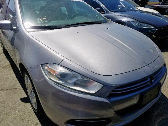 1C3CDFAA6ED833561 - 2014 DODGE DART SE SILVER photo 1