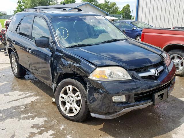 2HNYD18675H509683 - 2005 ACURA MDX TOURIN BLACK photo 1