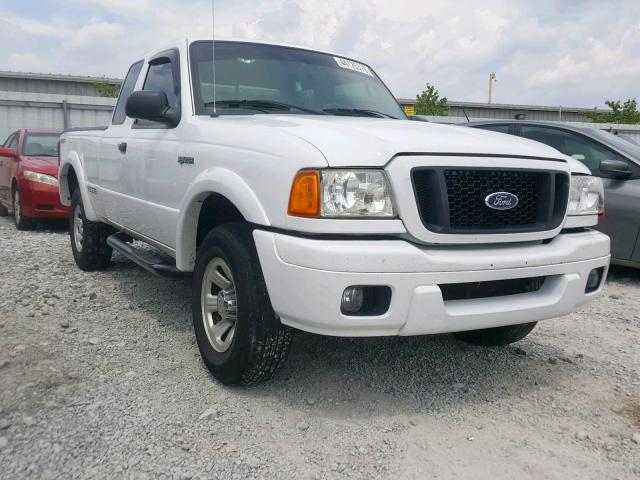 1FTYR14UX5PA94222 - 2005 FORD RANGER SUP WHITE photo 1