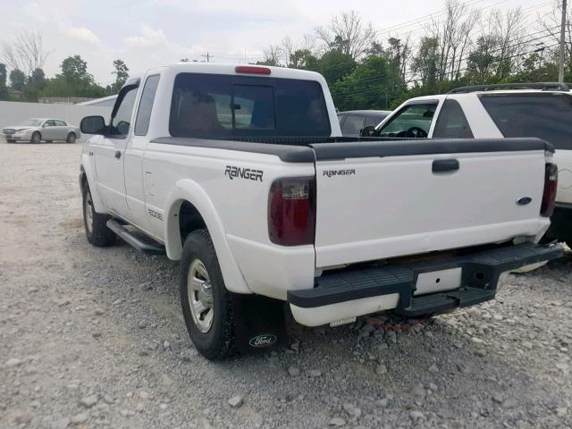 1FTYR14UX5PA94222 - 2005 FORD RANGER SUP WHITE photo 3