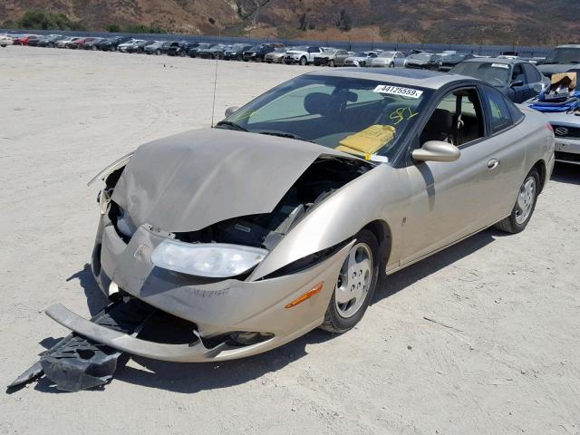 1G8ZY14772Z133523 - 2002 SATURN SC2 GOLD photo 2