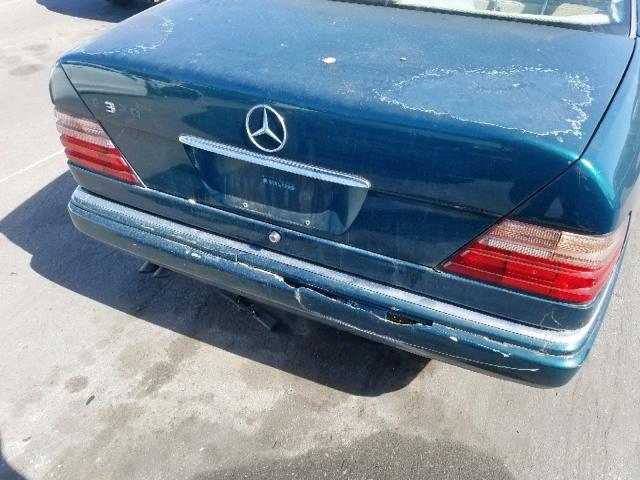 WDBEA32E4SC251133 - 1995 MERCEDES-BENZ E 320 BASE GREEN photo 9