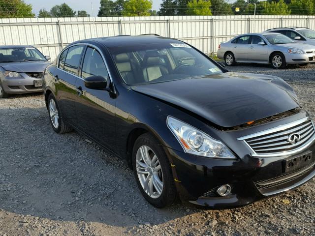 JN1CV6AR6CM976878 - 2012 INFINITI G37 BLACK photo 1