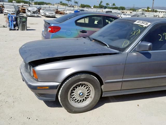 WBAHD2314MBF71864 - 1991 BMW 535 I AUTO GRAY photo 9