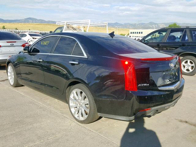 1G6AH5RX5D0161611 - 2013 CADILLAC ATS LUXURY BLACK photo 3