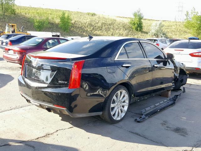 1G6AH5RX5D0161611 - 2013 CADILLAC ATS LUXURY BLACK photo 4