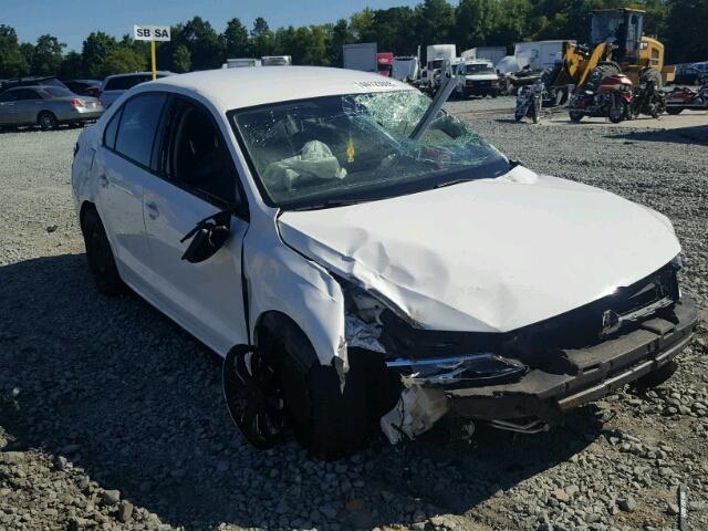 3VW1K7AJ8BM373069 - 2011 VOLKSWAGEN JETTA BASE Սպիտակ լուսանկար 1