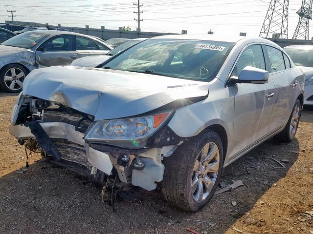 1G4GC5E33CF205007 - 2012 BUICK LACROSSE SILVER photo 2