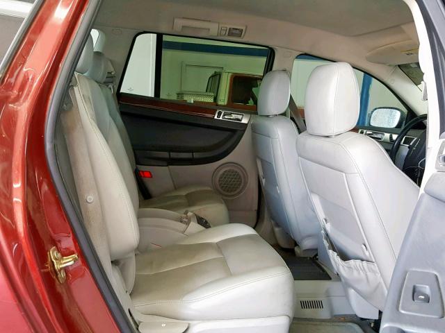 2A8GF68X57R126509 - 2007 CHRYSLER PACIFICA T RED photo 6